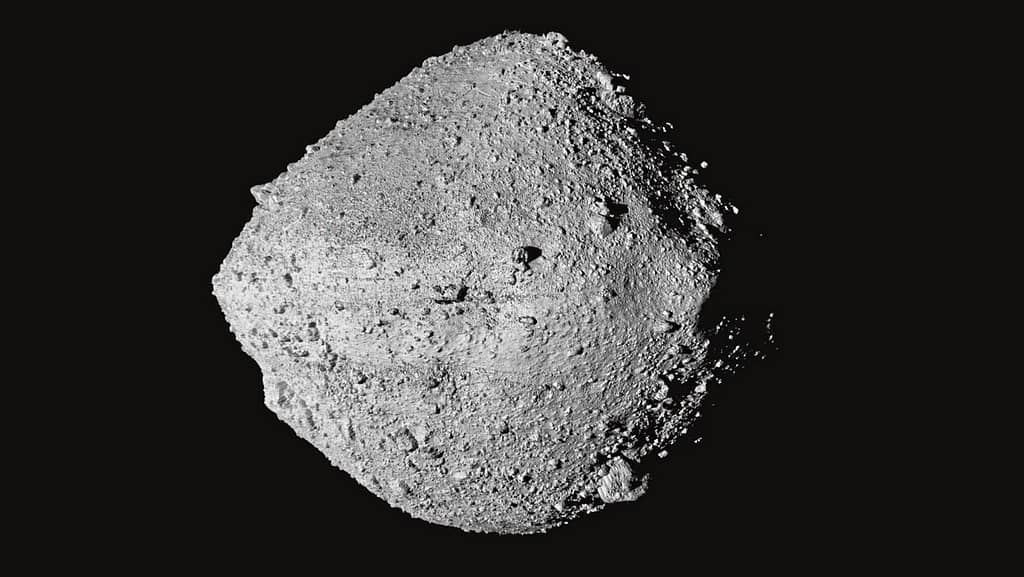 Bild von Asteroid Bennu. Quelle: NASA